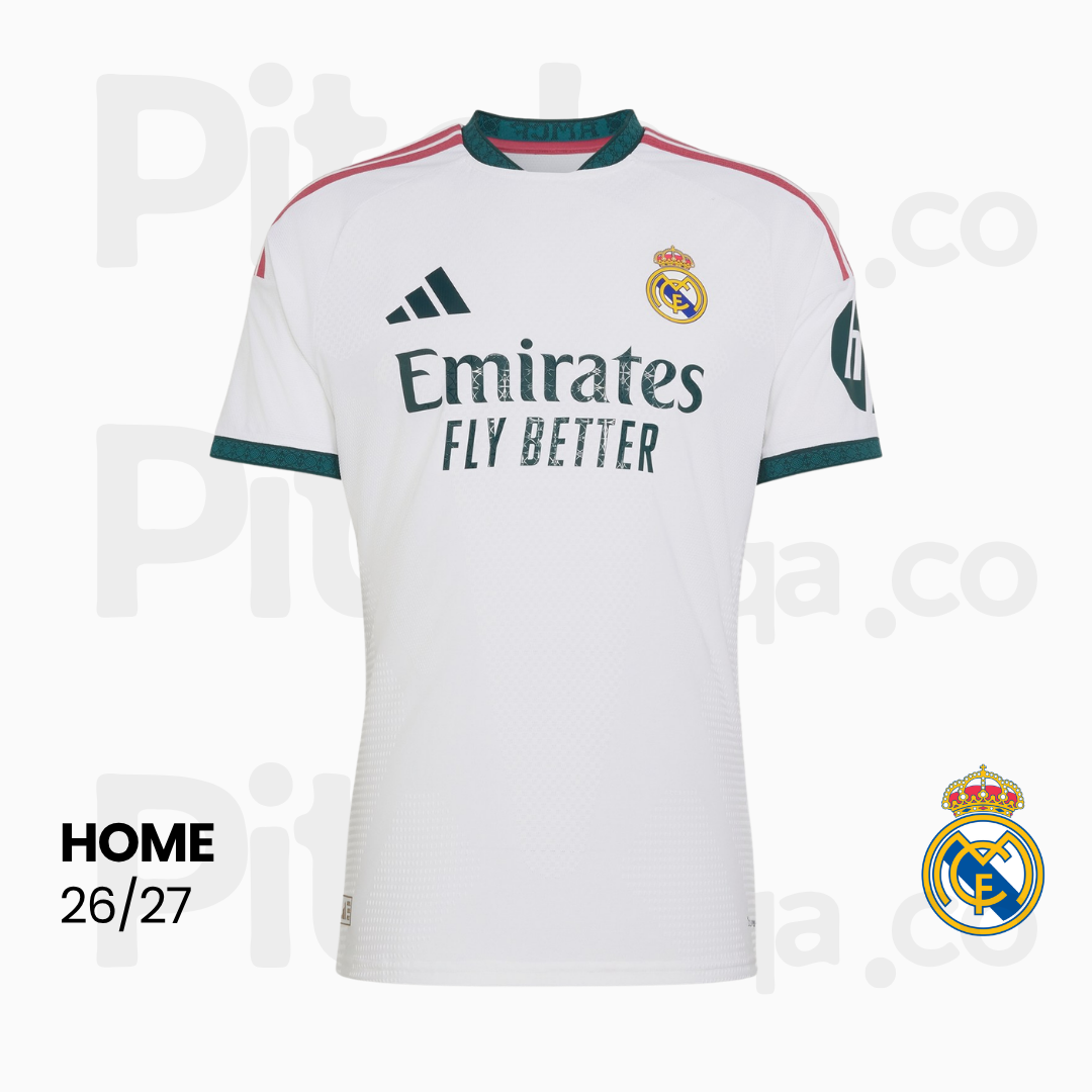 Real Madrid 2026/27 Home Jersey